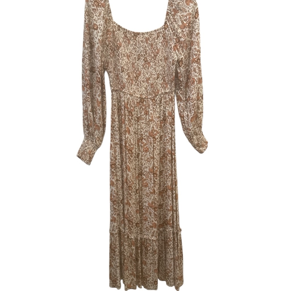 Floral Long Sleeve Dress